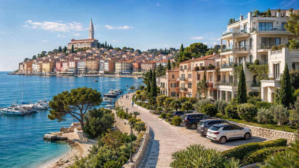 Rovinj 2026: guide to accommodation, hotels, apartments, parking, beaches and prices for a smart stay