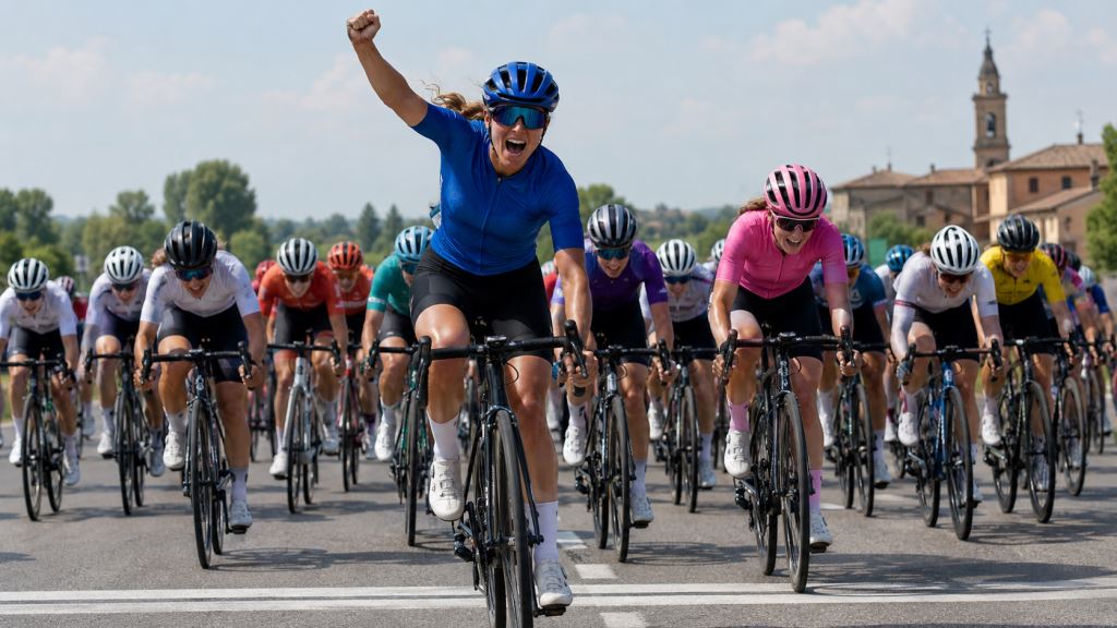 Elisa Balsamo wins Stage 6 of Giro d’Italia Women 2026 in Brescello as Anna van der Breggen keeps pink jersey