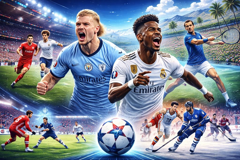 Gestern, heute, morgen im Sport: Champions League, Indian Wells und NBA bringen Ergebnisse, Druck und Vorschauen auf neue Wendungen