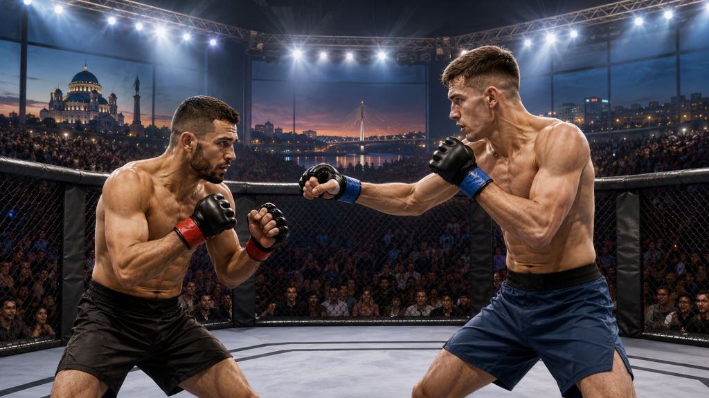 UFC Fight Night Belgrad: Bogdan Grad kontra Dennis Buzukja w historycznej walce kategorii piórkowej w Serbii