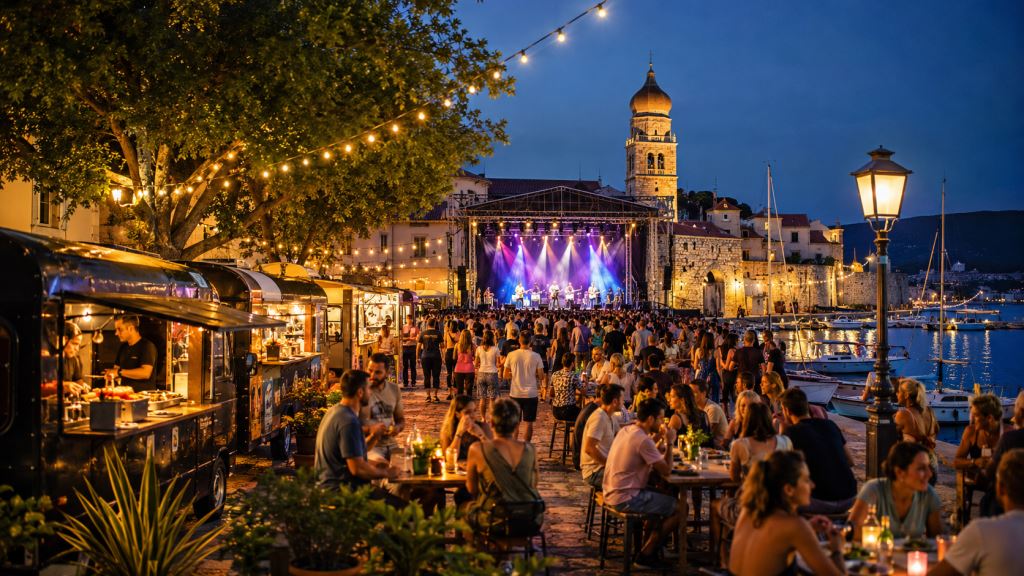Krk Music Fest 2026 and Food Truck Festival in Krk: free programme from 19 to 22 June