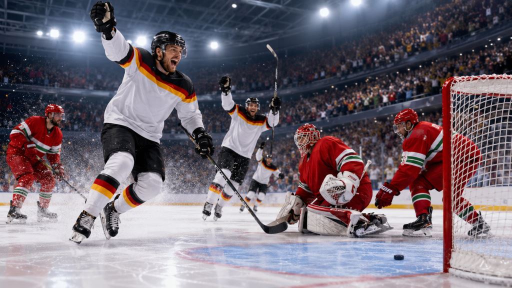 Germany rout Hungary 6-2 in Zurich and revive hopes at the Ice Hockey World Championship