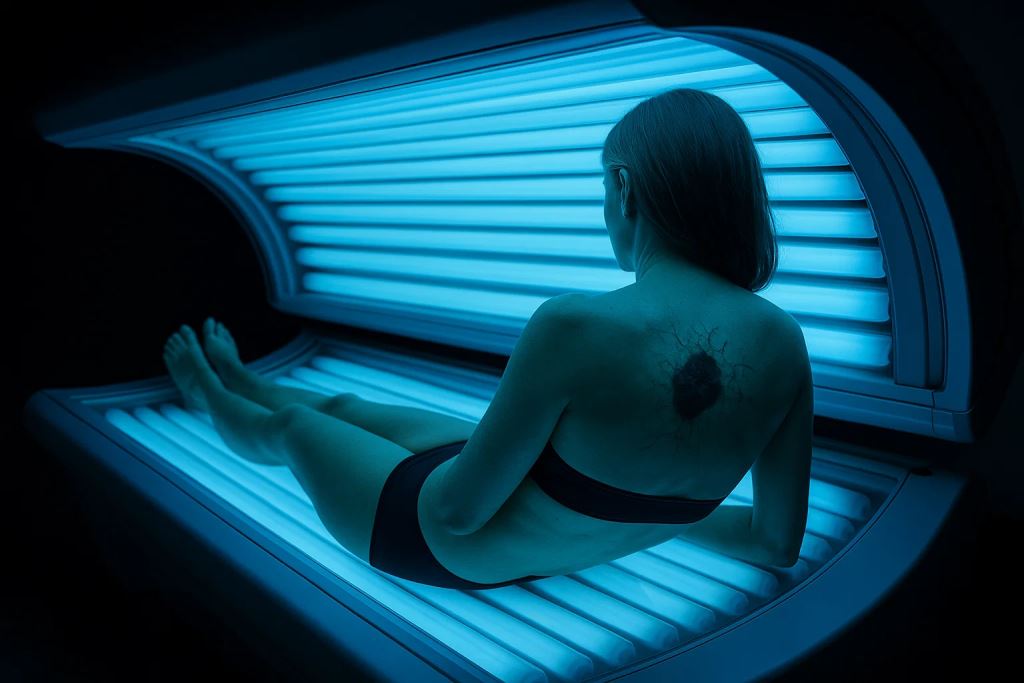 Tanning beds and genetically older skin: new research reveals a major hidden risk of melanoma and skin cancer