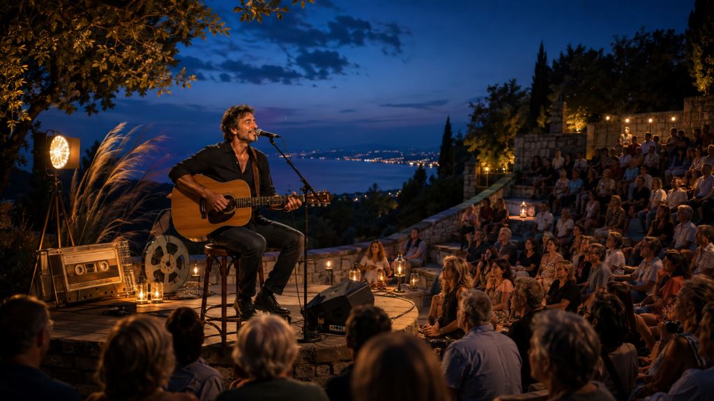 KI-Illustration: Mauro Staraj in Matulji 2026: kostenloses 'Radio Spomenar'-Konzert, Videopremiere und Überraschungsgäste