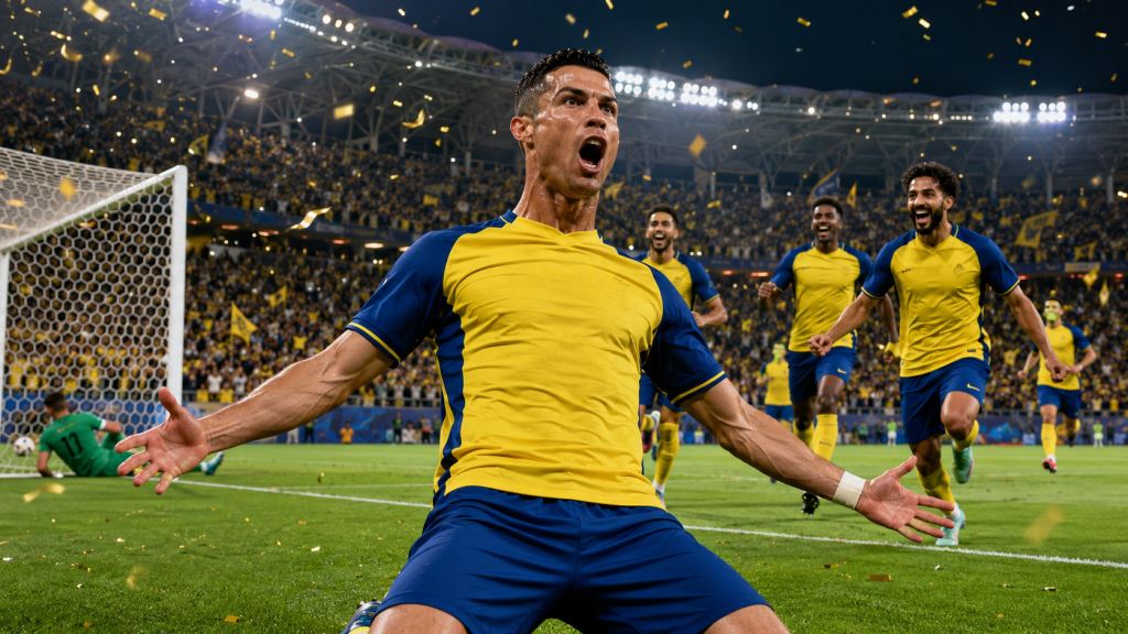 Ronaldo scores twice as Al Nassr win first Saudi Pro League title and finish ahead of Al Hilal
