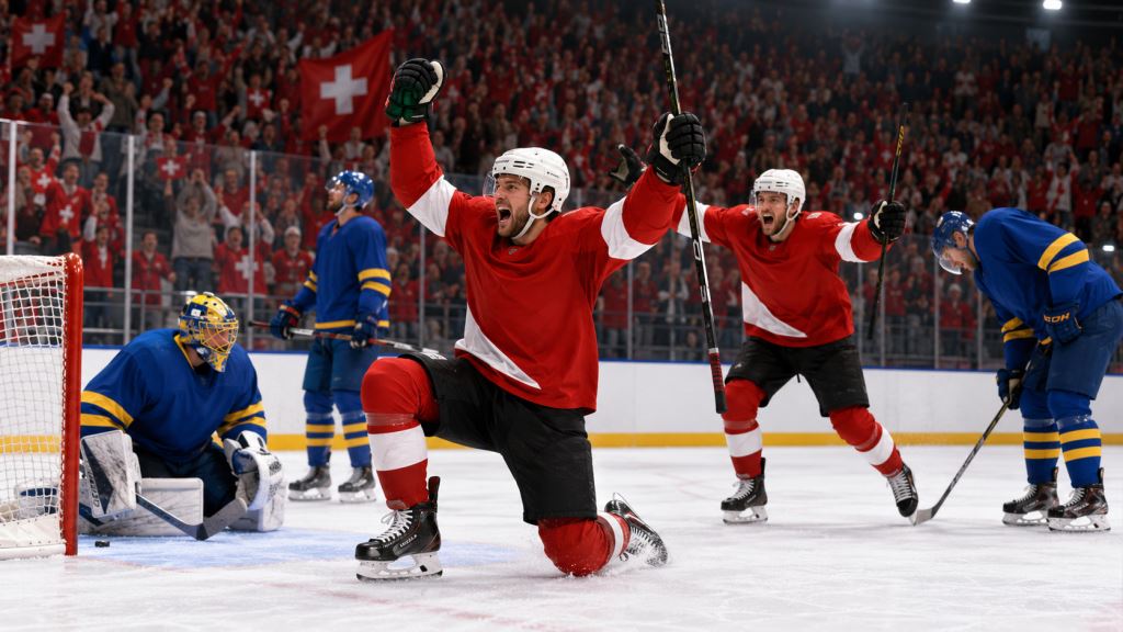 Switzerland Beat Sweden 3-1 In Zurich To Reach Ice Hockey World Championship Semifinals