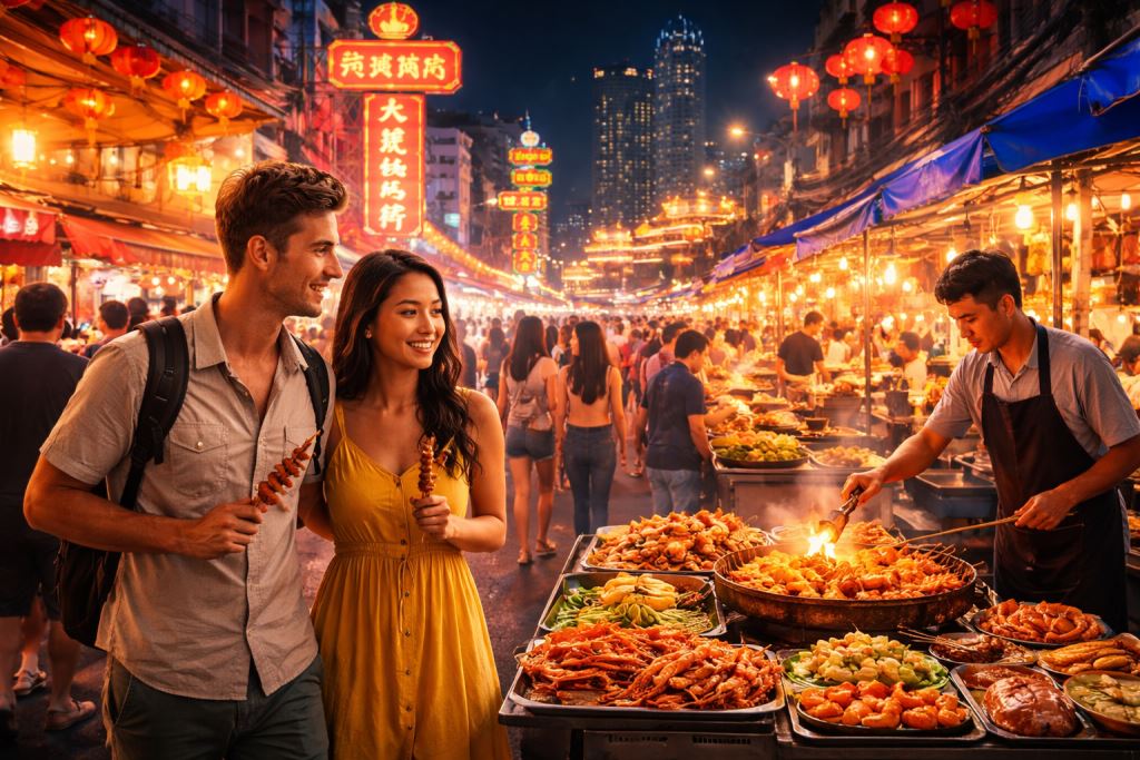 Bangkok noću: street food, noćne tržnice i riječna atmosfera u azijskoj metropoli koja osvaja putnike