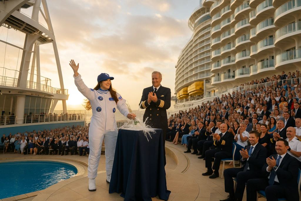 Star of the Seas launched in Port Canaveral: Royal Caribbean unveils new boat for ultimate family vacation