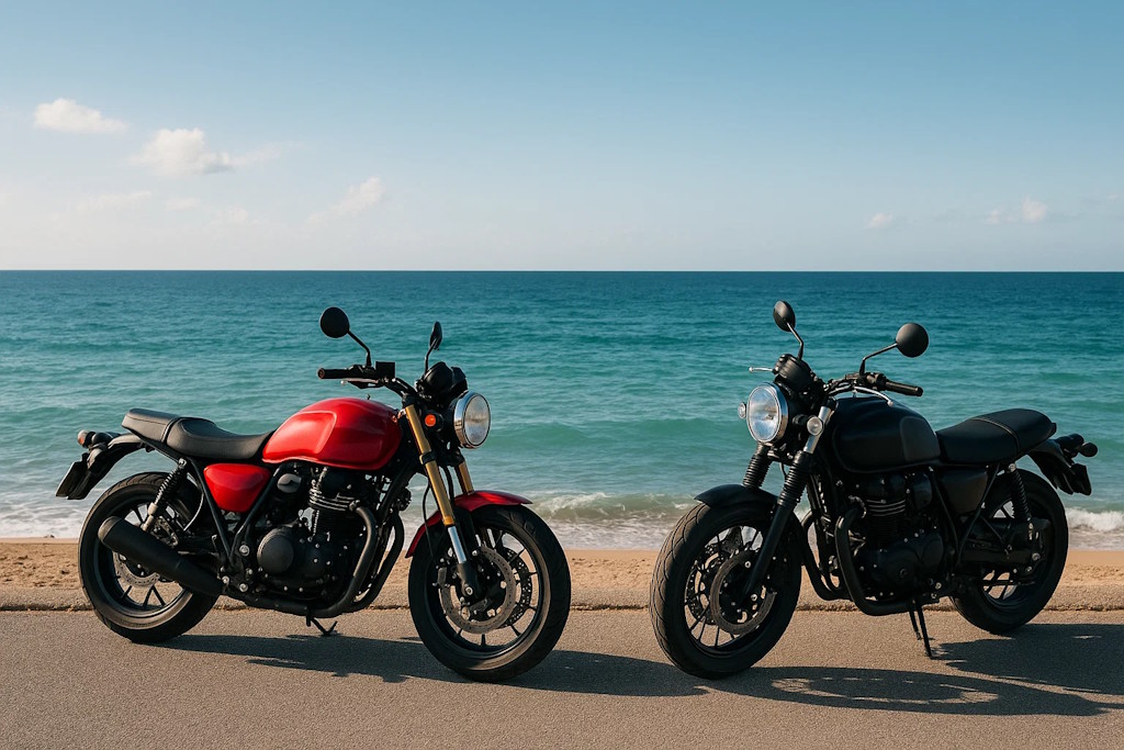 The opening of the first motorcycle beach in Croatia in Karlobag attracts fans of motorcycles and a new form of tourism
