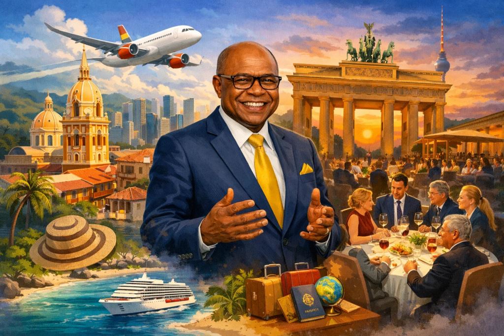 La Jamaïque, avec le ministre Edmund Bartlett, renforce ses liens avec l’Amérique latine ; l’aérien et l’ITB Berlin 2026 au centre