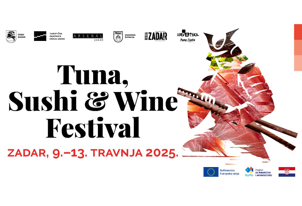 Tuna, sushi and wine in Zadar: Japanese chefs, samurai and gala dinner return to the festival