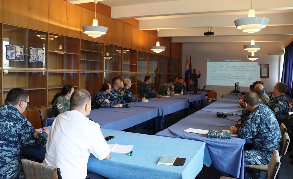 Details of military exercise HARPOON 24: planning, participants and key activities scheduled for October 2024 in the Middle Adriatic