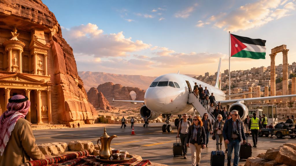 Jordan vraća turiste na kartu Bliskog istoka: charter let iz Pariza u Amman potvrđuje oporavak i otpornost