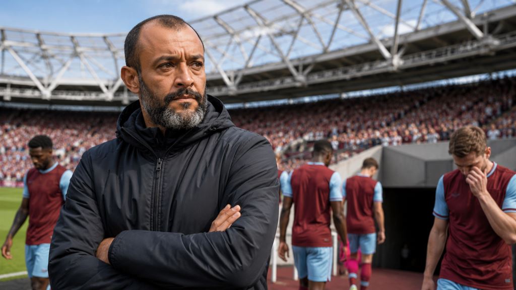 Nuno Espírito Santo stays as West Ham coach after Premier League relegation and leads promotion push