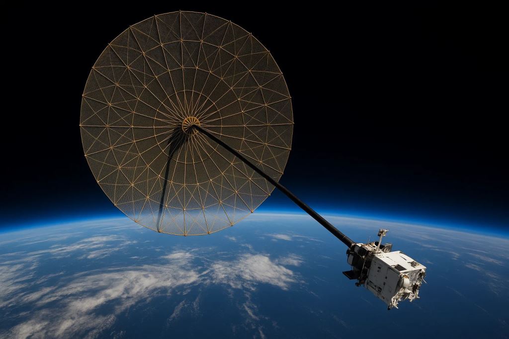 Revolution in Earth observation: The giant antenna of the NISAR satellite has been successfully dismantled in space orbit