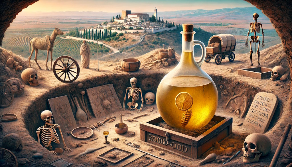 Otkriveno najstarije bijelo vino u svijetu iz antičke rimske grobnice u Carmoni, staro 2000 godina