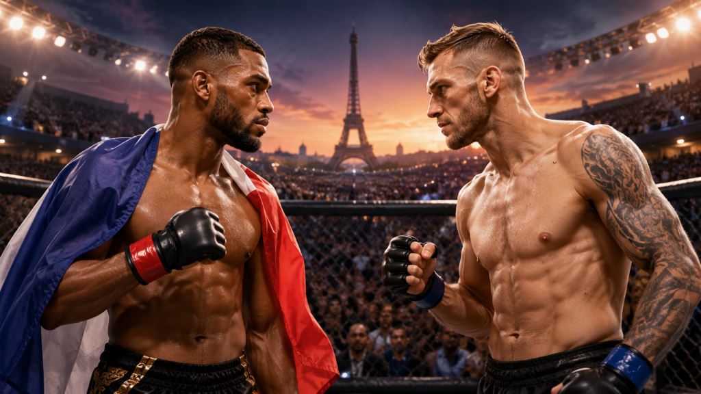 AI ilustracija: Salahdine Parnasse debitira u UFC-u protiv Dana Hookera u glavnoj borbi spektakla u Parizu 5. rujna 2026