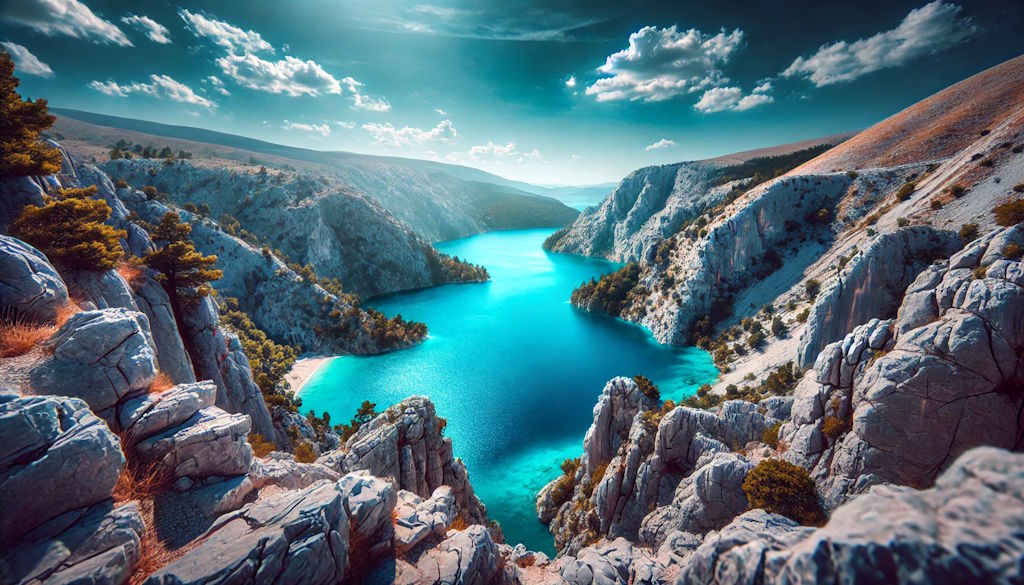 Blue and Red Lake in Imotski among the most underrated destinations in Europe for 2025