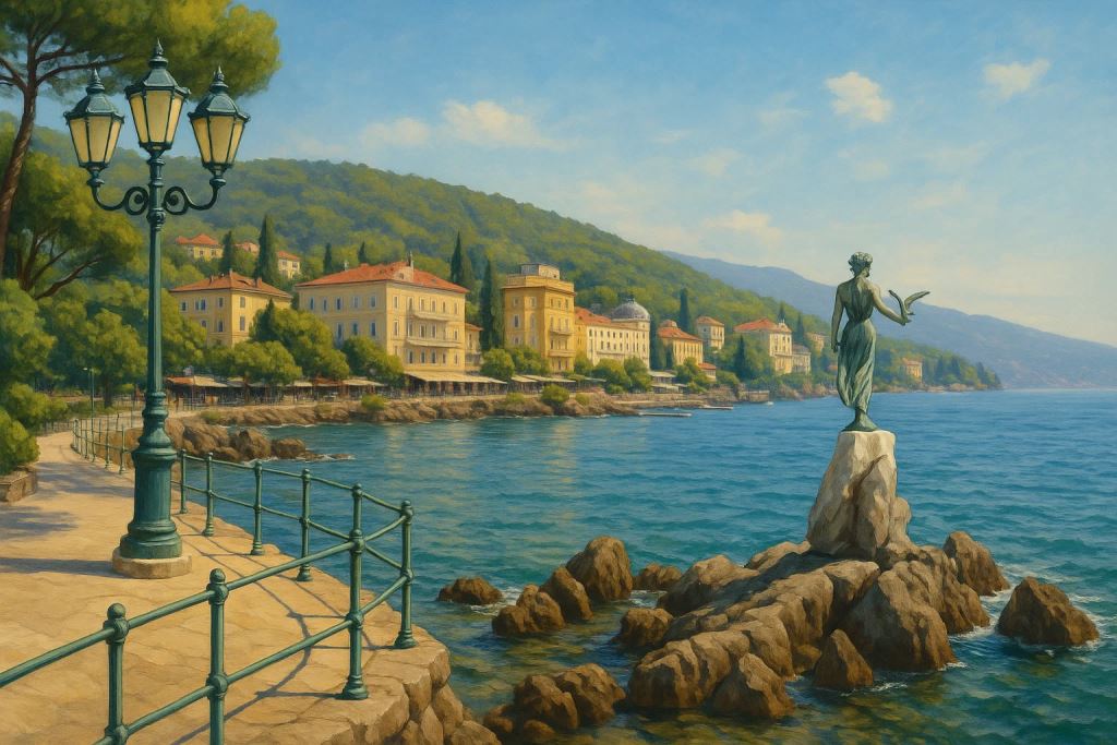 Día Mundial del Turismo en Opatija: Un rico programa con la Pelota de Viena, la Carrera por el Corazón y la Máquina del Tiempo de Opatija