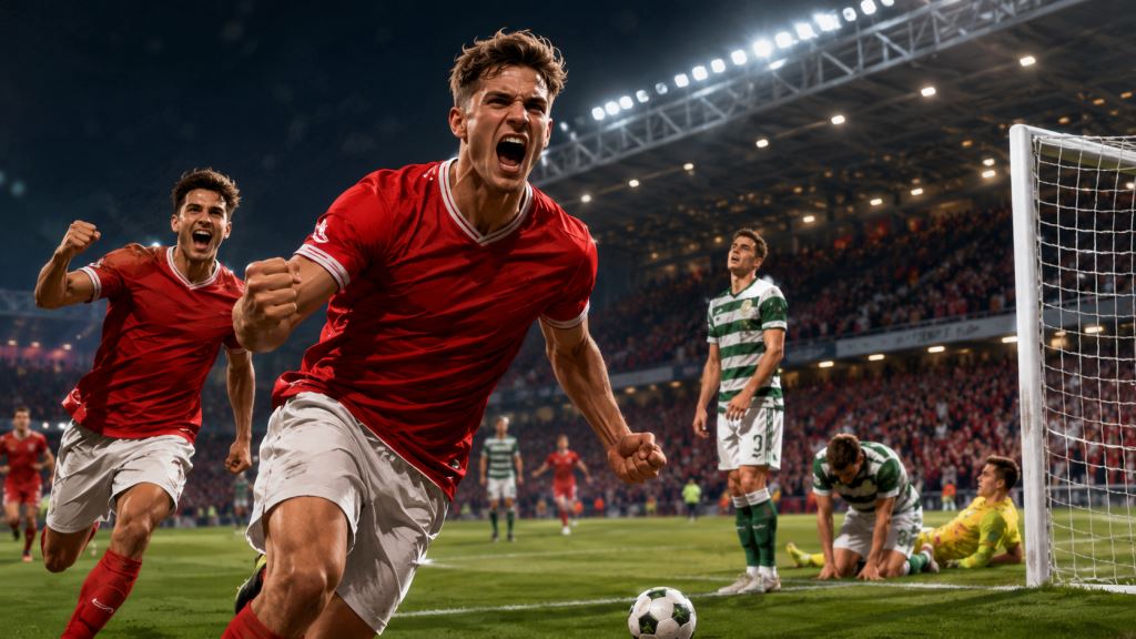 AI illustration: Shelbourne beat Shamrock Rovers at Tolka Park as fast counters punish League of Ireland leaders