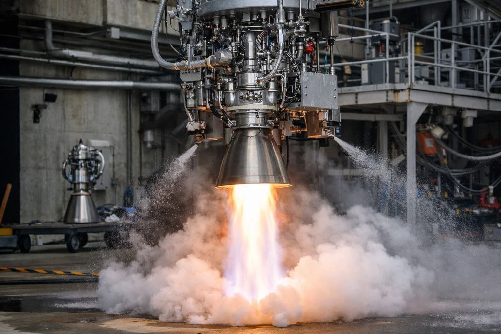 Rumuński ATD i ESA rozwijają ponownie zapalany silnik rakietowy 10 kN dla przyszłych europejskich startów