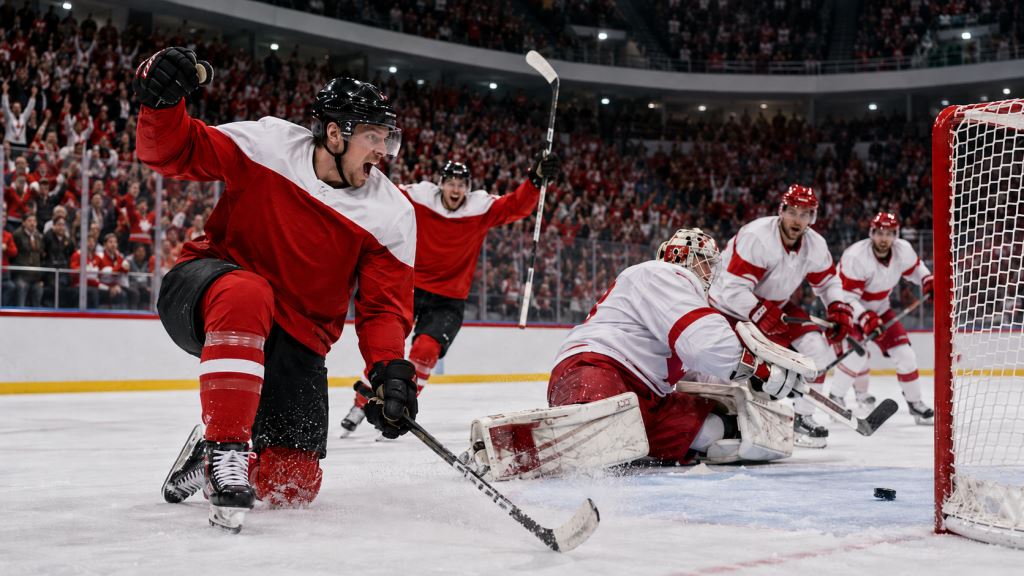 Canada beat Denmark 5-1 in Fribourg and confirmed favourite status at the Ice Hockey Worlds