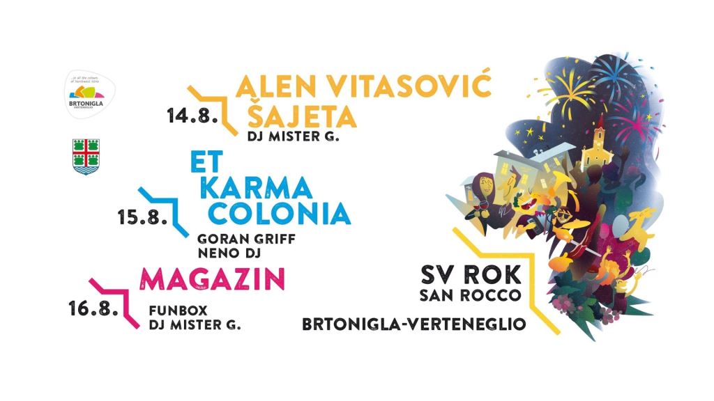 Feast of St. Roch Brtonigla 2025: A Guide to Concerts, Balinjerada, Gastronomy and Fun for the Whole Family