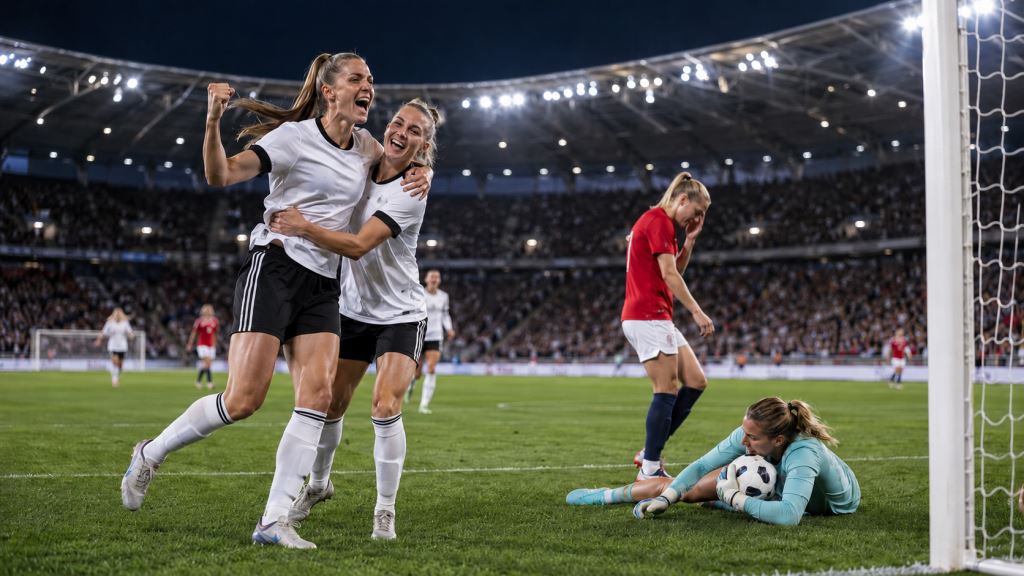 L’Allemagne bat la Norvège 2-0 et valide la Coupe du monde féminine 2027 en tête du groupe A4 des qualifications