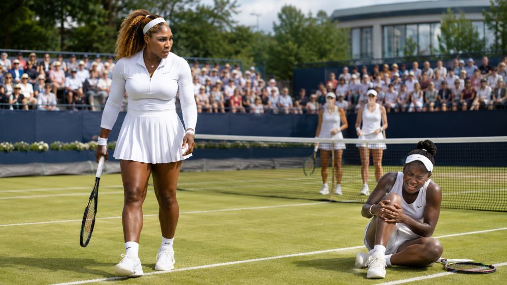 Le retour de Serena Williams au Queen’s Club compromis par la blessure de Victoria Mboko avant le quart de double