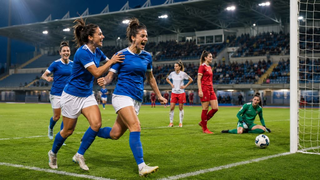 L’Italie bat la Serbie 3-0 en qualifications pour la Coupe du monde féminine 2027
