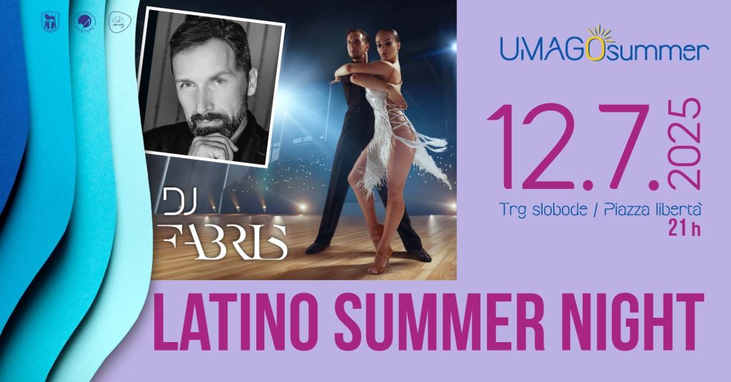 Latino Summer Nights in Umag: Hot rhythms of salsa, bachata and kizomba this Saturday at Freedom Square with DJ Fabris