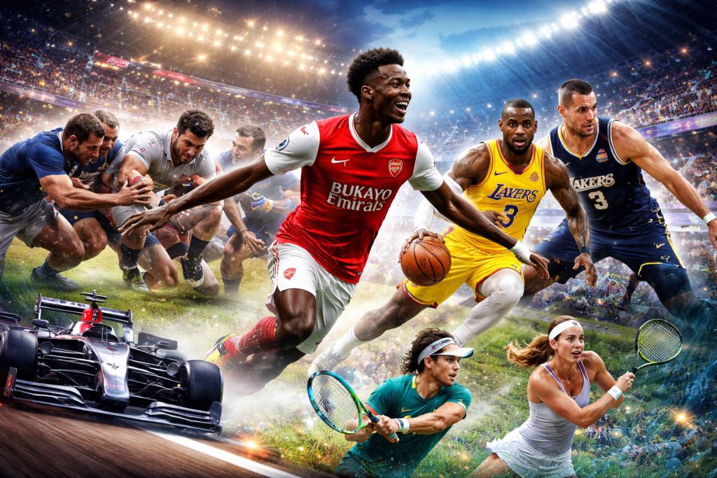 Hier, aujourd’hui, demain dans le sport : Arsenal, le Six Nations, la NBA et Indian Wells changent le rythme de la saison