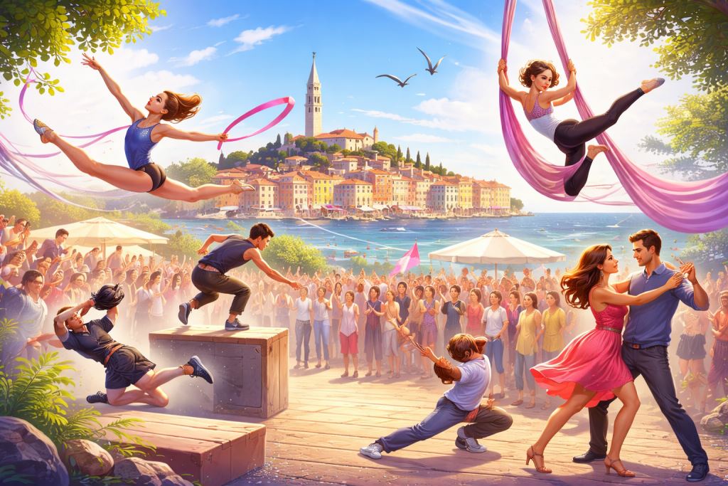 Istra Gym Fest 2026 u Rovinju-Rovigno: dva dana gimnastike, plesa i pokreta za sve generacije