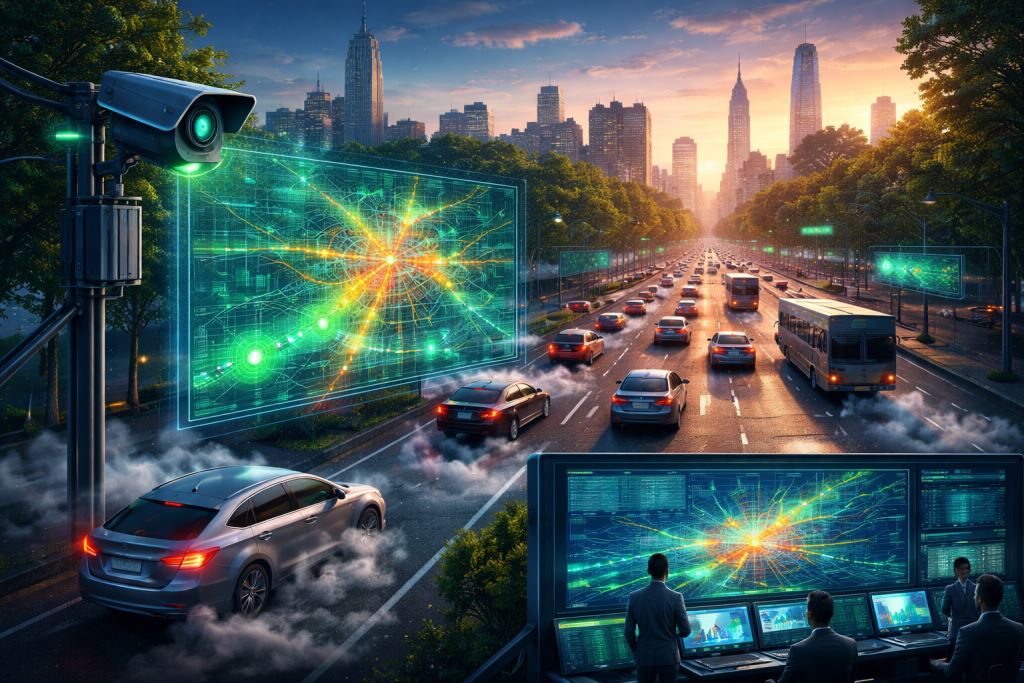 El MIT reveló cómo medir en tiempo real las emisiones del tráfico por calles de Nueva York y los efectos de la tarificación por congestión